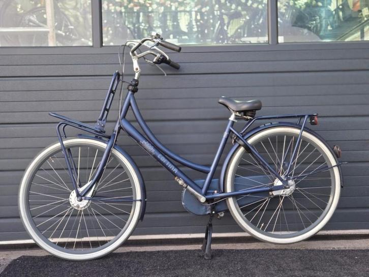 Cortina roots 7versnellingen mat blauw  D57cm, Fietsen en Brommers, Fietsen | Dames | Damesfietsen, Gebruikt, Overige merken, (Extra) lage instap