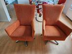 Te Koop: Fauteuils, 2 jaar geleden opnieuw gestoffeerd., Gebruikt, Minder dan 75 cm, Ophalen of Verzenden, 50 tot 75 cm
