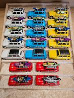 19x Renault 4 Miniatuur auto's Welly 1/34 auto miniatuurauto, Ophalen of Verzenden, Gebruikt, Auto, Welly