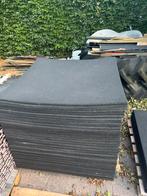 Rubber tegels - 2 cm dik, Ophalen, Onbekend, Zo goed als nieuw, Onbekend