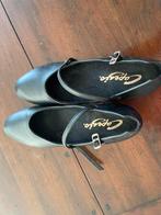 Capezio dansschoenen leer mt 38,5. Echt als nieuw! Zwart, Ophalen of Verzenden, Zo goed als nieuw, Schoenen