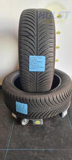 2 gebruikte Goodyear vierseizoenenbanden 215/55 r17 94V, Ophalen, -, -, 17 inch