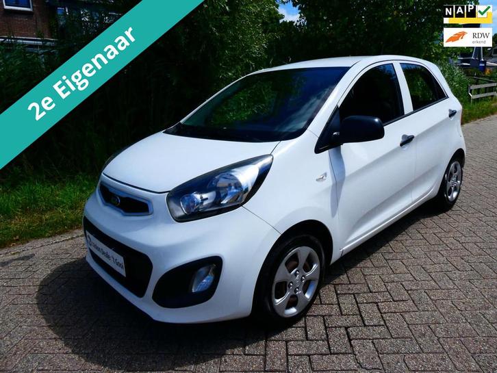 Kia Picanto 1.0 CVVT 5-deurs Airco 2e eig. Trekhaak Hoge ins, Auto's, Kia, Bedrijf, Te koop, Picanto, ABS, Airbags, Airconditioning