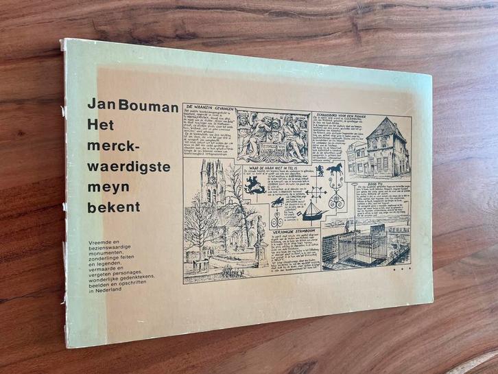 Jan Bouman - Het Merckwaerdigste Meyn Bekent, Boeken, Prentenboeken en Plaatjesalbums, Zo goed als nieuw, Ophalen of Verzenden