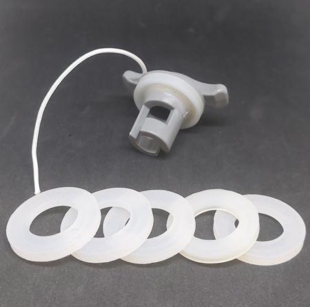 Ventielkap-afdichtringen voor rubberboot ventielen. € 0,75., Watersport en Boten, Accessoires en Onderhoud, Nieuw, Overige typen