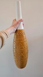 Youniq vaas 57.5 cm (gekocht bij Eijerkamp), Ophalen of Verzenden, Wit, Aardewerk of Porselein, 50 tot 75 cm