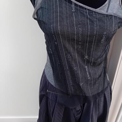 jurk,merk,2026,maat 38/40,zwart,mesh,feest,apart,festival, Kleding | Dames, Jurken, Zo goed als nieuw, Maat 38/40 (M), Zwart, Knielengte