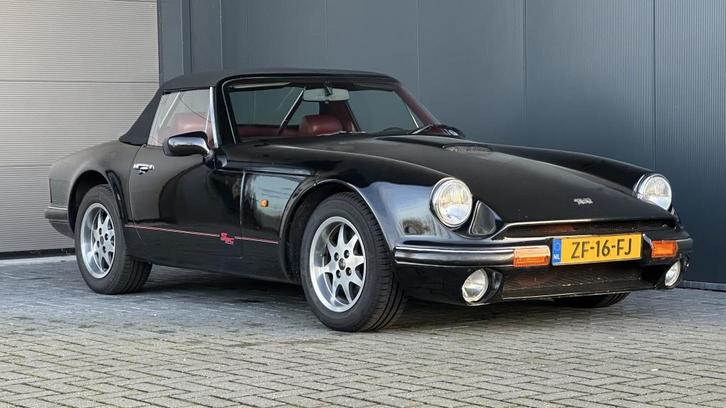 TVR S 3C (bj 1991), Auto's, Oldtimers, Bedrijf, Te koop, Metallic lak, Open dak, TVR, Benzine, Cabriolet, Handgeschakeld, Origineel Nederlands