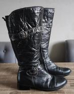 JJ Footwear zwarte laarzen met wijde schacht XW maat 38, Hoge laarzen, JJ Footwear, Zwart, Ophalen of Verzenden