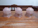 3 art deco opaline lampenkapjes, Antiek en Kunst, Antiek | Lampen, Ophalen of Verzenden