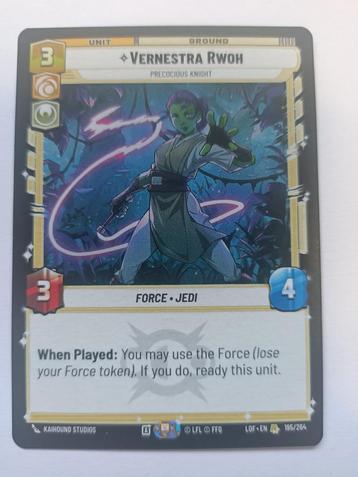 Star Wars U; LOF; Vernestra Rwoh; 195 beschikbaar voor biedingen