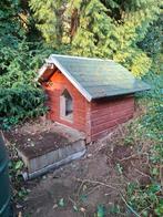 Hondenhok hardhout gratis, Tuin en Terras, Ophalen, Gebruikt, Hout, Tuinhek