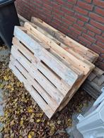 3 europallets, Doe-het-zelf en Verbouw, Hout en Planken, Gebruikt, 25 tot 50 mm, 200 tot 250 cm, Steigerhout