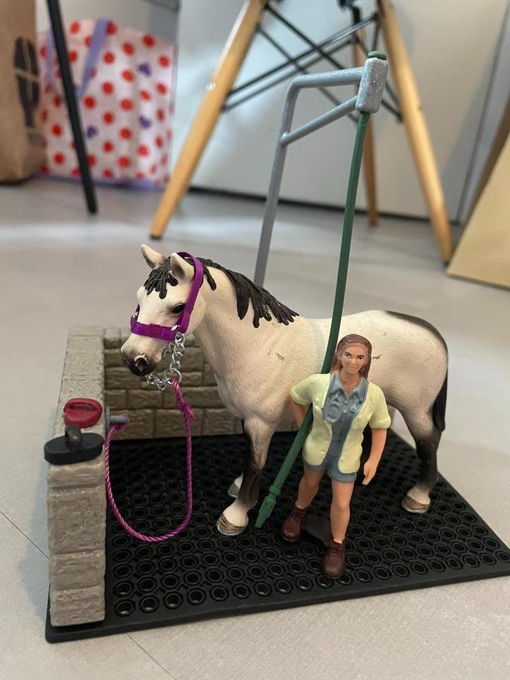 schleich Horse Club - wasplaats 42438, Verzamelen, Speelgoed, Zo goed als nieuw, Ophalen of Verzenden