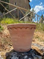 Handgemaakte Italiaanse Terracotta pot - Spoleto, Rond, Nieuw, Tuin, Minder dan 40 cm