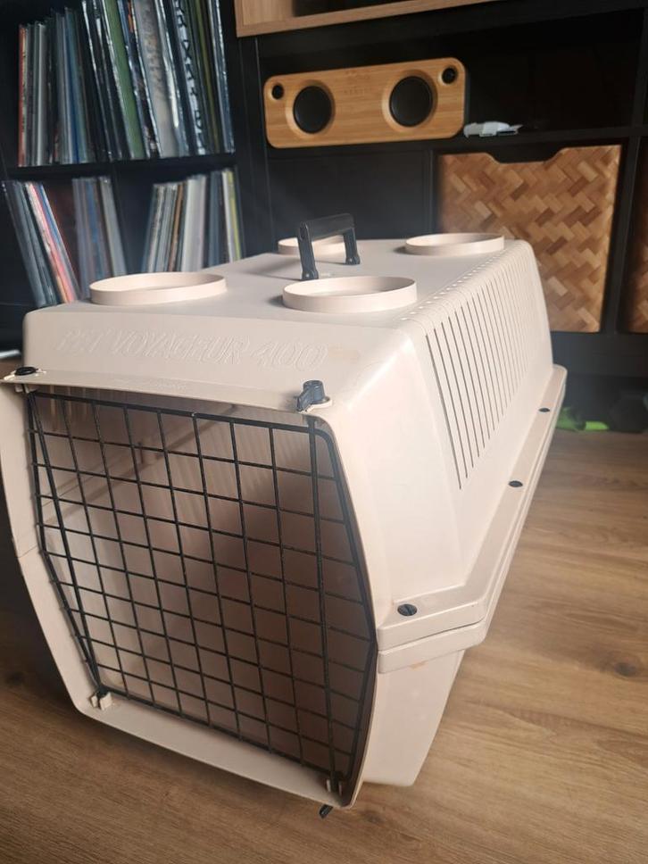 Transportbox hond / reisbench, Dieren en Toebehoren, Transportboxen, Gebruikt, Ophalen