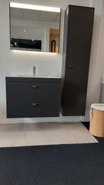 Badmeubel Duravit L-Cube met hoge kast - showmodel, Huis en Inrichting, Badkamer | Badkamermeubels, 50 tot 100 cm, Minder dan 100 cm