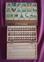origineel oud Leesplankje met Letterdoos, Antiek en Kunst, Ophalen of Verzenden
