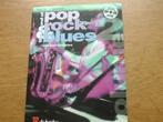 THE SOUND OF POP ROCK BLUES -MICHIEL MERKIES + CD - KEYBOARD, Ophalen of Verzenden, Gebruikt, Blues, Keyboard