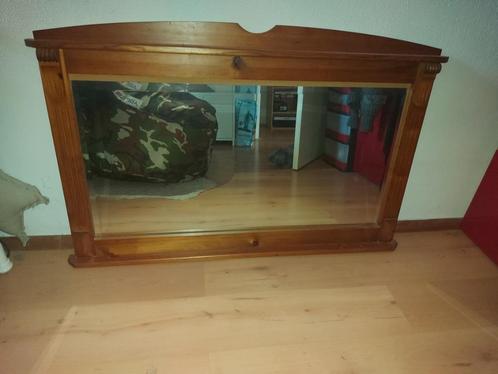Antieke spiegel, Antiek en Kunst, Antiek | Spiegels, 100 tot 150 cm, Minder dan 100 cm, Vierkant, Ophalen