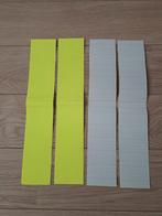 Gele stickers 48x8 cm, Ophalen of Verzenden, Zo goed als nieuw, Overige typen