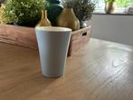 Pastel beker recht model, blauw, Antiek en Kunst, Antiek | Servies los, Ophalen of Verzenden