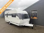 Hobby Excellent 460 SL 2026 enkele beden, zw as, 14l boiler, Caravans en Kamperen, Schokbreker, Hobby, Bedrijf, Treinzit