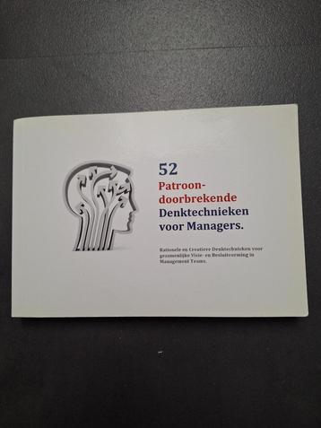 52 patroondoorbrekende denktechnieken voor managers (nieuw) beschikbaar voor biedingen