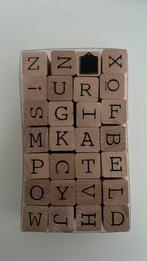 Artemio Postzegels Set Alfabet Hoofdletter-2cm, Hout, Ophalen of Verzenden, Zo goed als nieuw, Houten stempel
