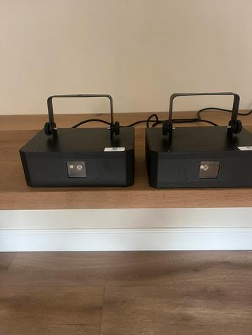 2x 2W laser RGB met app control beschikbaar voor biedingen