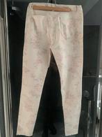 Queen Hearts Broek met Destroyed Effect - Maat 38, Maat 38/40 (M), Beige, Ophalen of Verzenden, Zo goed als nieuw