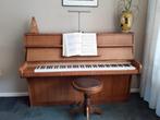 Lindbergh Piano met studiepedaal, Muziek en Instrumenten, Piano's, Gebruikt, Piano, Bruin, Ophalen