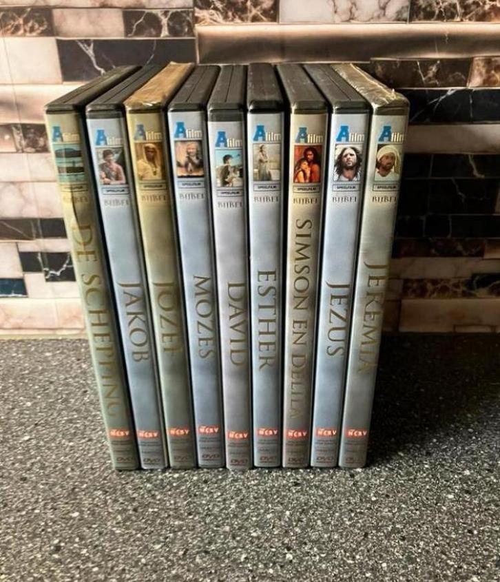 De Bijbel - 9 Dvd's, Cd's en Dvd's, Dvd's | Religie en Gospel, Zo goed als nieuw, Vanaf 12 jaar, Ophalen of Verzenden