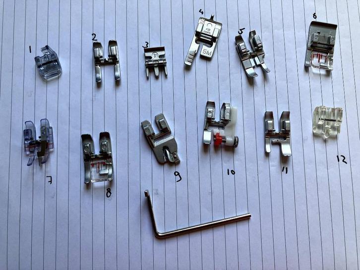 Pfaff Naaivoetjes, Hobby en Vrije tijd, Naaimachines en Toebehoren, Zo goed als nieuw, Naaimachine, Pfaff, Ophalen of Verzenden