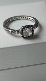 Originele Pandora ring met zirkonia's maat 54 / retired, Sieraden, Tassen en Uiterlijk, Ringen, 18 tot 19, Ophalen of Verzenden