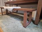 Ikea, Morbylanga bank, Eikenfineer, 180 cm, Huis en Inrichting, Ophalen, Minder dan 50 cm, Zo goed als nieuw, 150 tot 200 cm