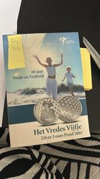 Vredes vijfje, Ophalen of Verzenden, Nederland, Munten