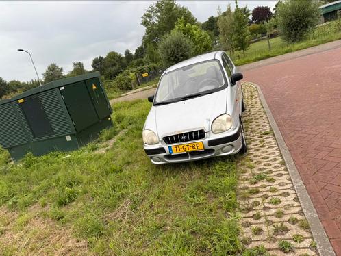 Hyundai Atos 1.0 I 2001 Grijs, Auto's, Hyundai, Particulier, Atos, Benzine, C, Hatchback, Handgeschakeld, Origineel Nederlands