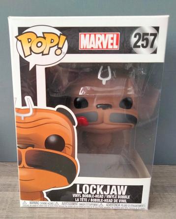 257 Lockjaw Marvel Inhumans Funko Pop  beschikbaar voor biedingen
