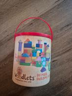 Woodlets 80-delige bouwblokken set - Houten blokken, Ophalen