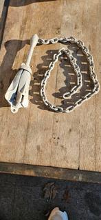 Anker 3,2 kg met ketting - Bootaccessoire, Ophalen of Verzenden, Gebruikt, Overige typen