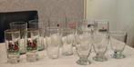 Gratis Bierglazen allerei en 3 limonade glaasjes, Verzamelen, Ophalen, Zo goed als nieuw, Bierglas