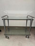 Glazen serveerwagen trolley tafel, Ophalen