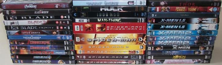 Dvd *** MARVEL *** 32 stuks, Cd's en Dvd's, Dvd's | Actie, Zo goed als nieuw, Actie, Boxset, Vanaf 12 jaar, Ophalen of Verzenden