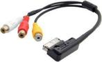 AUDI MMI 3G 3G+ RMC VOLKSWAGEN RNS VIDEO KABEL RCA ADAPTER, Nieuw, Ophalen of Verzenden