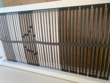 IKEA MALM bed 90x200 + lattenbodem + matras - afbeelding 4