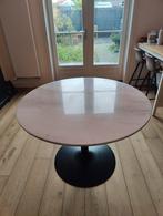 Marmeren Eettafel - Rond - 110cm, Huis en Inrichting, Tafels | Eettafels, Ophalen, Overige materialen, Rond, Zo goed als nieuw