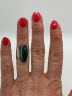S916 Prachtige zilveren Georg Kramer ring maat 16,5, Ophalen of Verzenden, Zilver, Ring, Met edelsteen