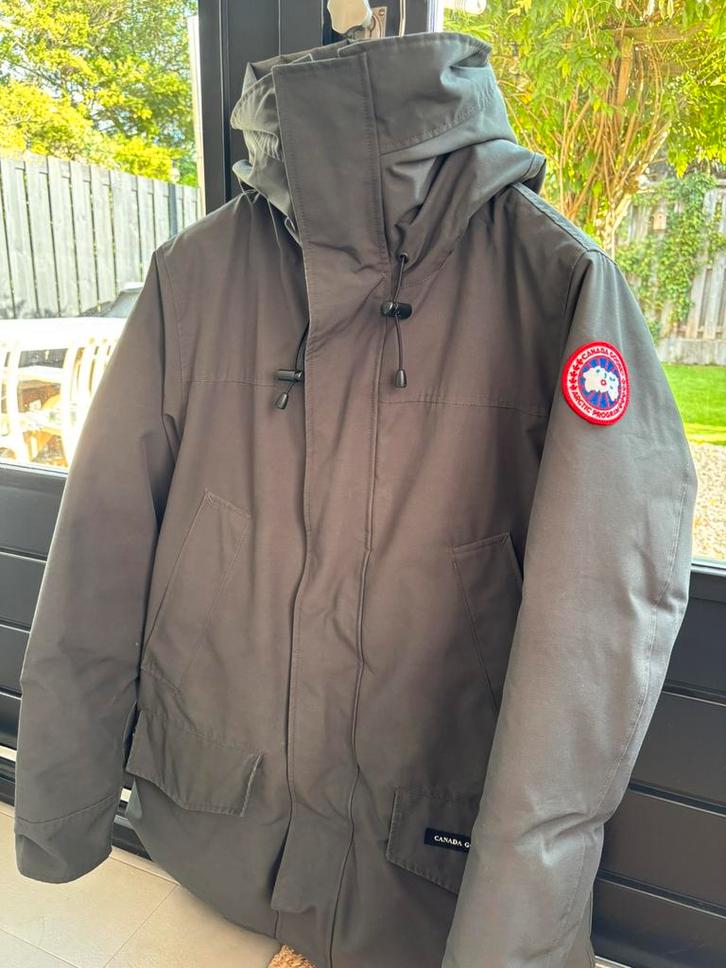 Canada Goose Langford Parka size M, Kleding | Heren, Jassen | Winter, Zo goed als nieuw, Groen, Ophalen