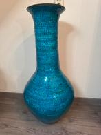 Grote mozaïek vaas 100 x 45, Huis en Inrichting, Ophalen, Blauw, Aardewerk of Porselein, Zo goed als nieuw